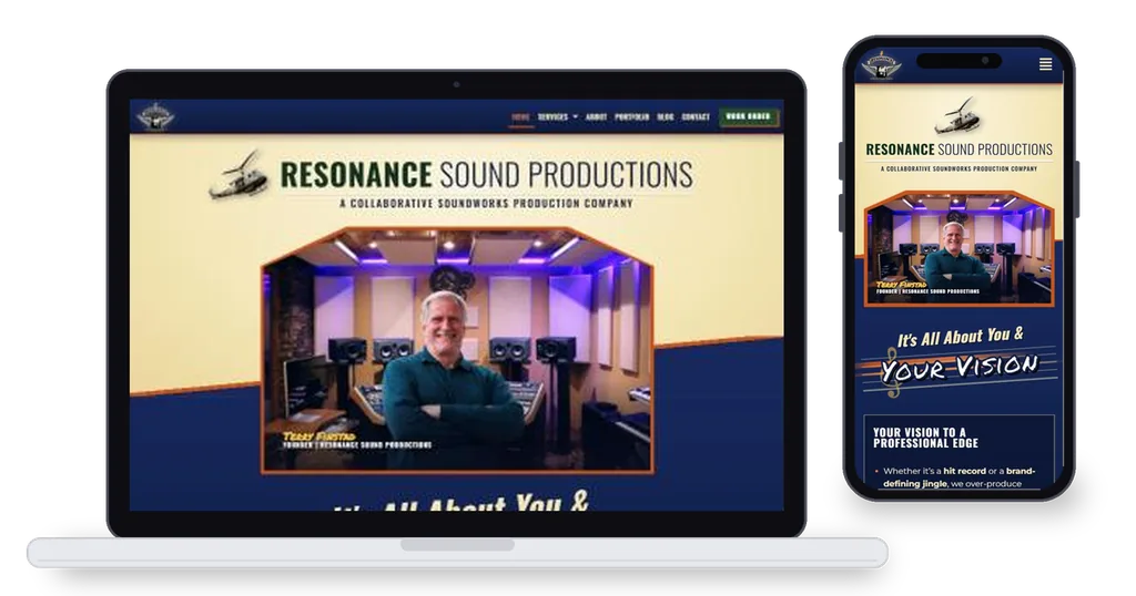Resonance Sound Productions website